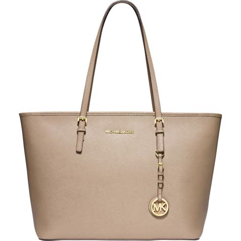 michael kors taupe|Michael Kors jet set.